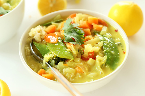 30-minute coconut curry